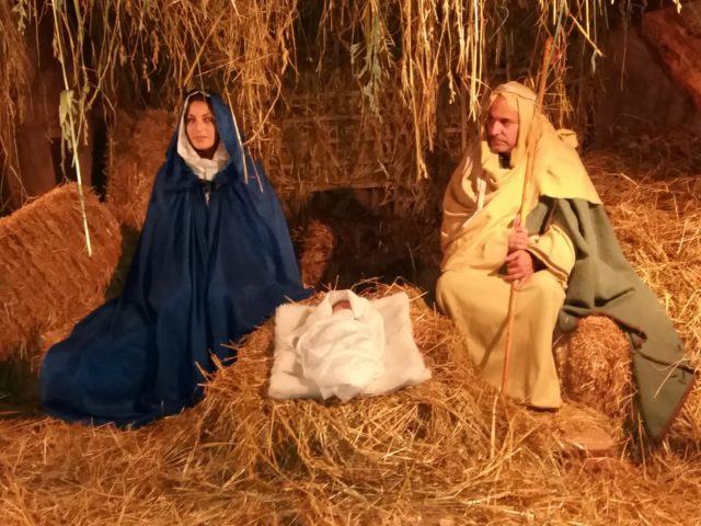 Crèche vivante au Vatican – Saint Jean de Latran